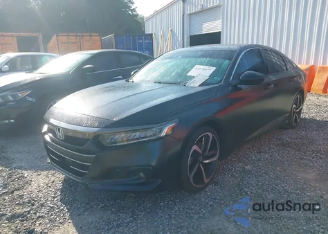 2021 Honda Accord Sport z USA, uszkodzony, nr VIN 1HGCV1F32MA075161